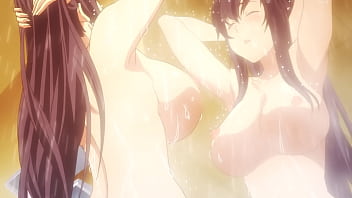 Зрелая и молодая лесбиянка вылизывают спутник кореше киски в ванной